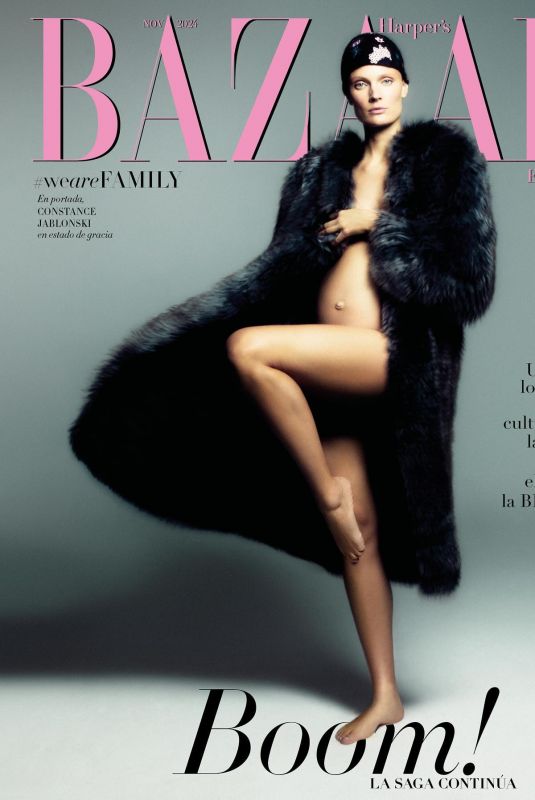 CONSTANCE JABLONSKI in Harper’s Bazaar Spain, November 2024