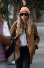CRESSIDA BONAS Out with Her Dog at Notting Hill 10/17/2024