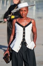 CYNTHIA ERIVO Arrives at Louis Vuitton Paris Dhow at Paris Fashion Week 10/012/024