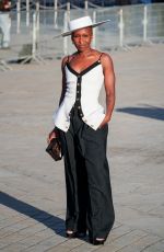 CYNTHIA ERIVO Arrives at Louis Vuitton Paris Dhow at Paris Fashion Week 10/012/024