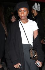 CYNTHIA ERIVO Leaves Louis Vuitton Afterparty at Paris Fashion Week 10/01/2024