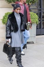 CYNTHIA ERIVO Leaves Ritz Hotel in Paris 09/30/2024