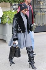 CYNTHIA ERIVO Leaves Ritz Hotel in Paris 09/30/2024