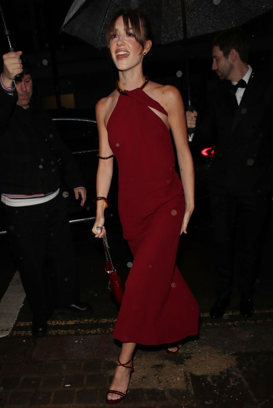 DAISY EDGAR-JONES Arrives at BFI Luminous Fundrising Gala in London 10/01/2024