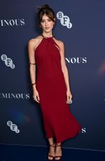 DAISY EDGAR-JONES at BFI London Film Festival Luminous Gala 2024 at The Roundhouse 10/01/2024