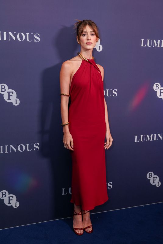 DAISY EDGAR-JONES at BFI London Film Festival Luminous Gala 2024 at The Roundhouse 10/01/2024