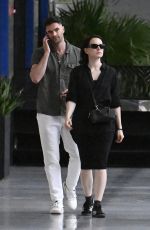 DAISY RIDLEY and Tom Bateman Out at Miami Design District 10/07/2024