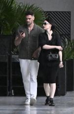 DAISY RIDLEY and Tom Bateman Out at Miami Design District 10/07/2024