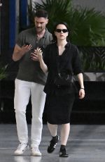 DAISY RIDLEY and Tom Bateman Out at Miami Design District 10/07/2024