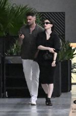 DAISY RIDLEY and Tom Bateman Out at Miami Design District 10/07/2024