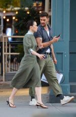 DAISY RIDLEY and Tom Bateman Out in New York 10/27/2024