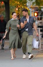 DAISY RIDLEY and Tom Bateman Out in New York 10/27/2024