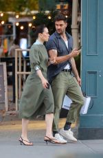 DAISY RIDLEY and Tom Bateman Out in New York 10/27/2024