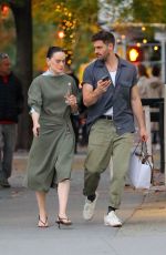 DAISY RIDLEY and Tom Bateman Out in New York 10/27/2024