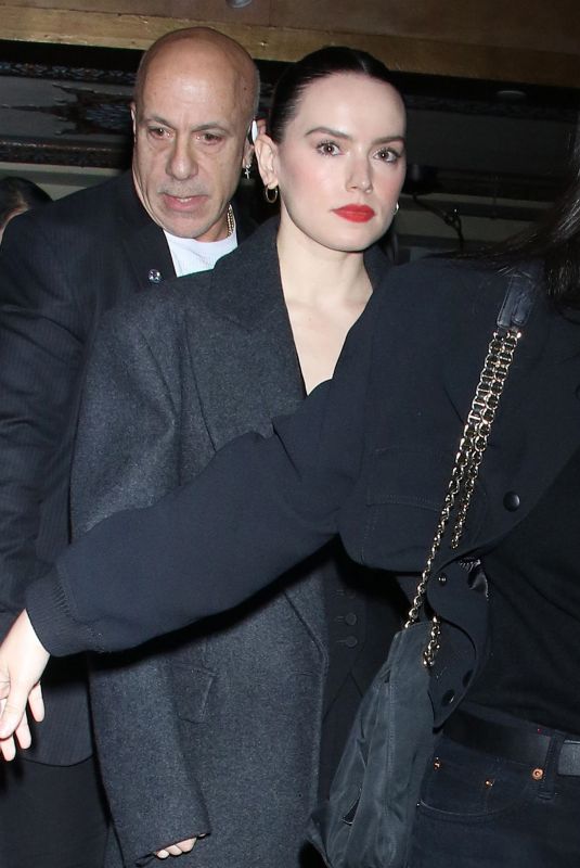 DAISY RIDLEY Arrives at Magpie Screening and Q&A in New York 10/26/2024