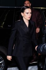 DAISY RIDLEY Arrives at Magpie Screening in New York 10/25/2024