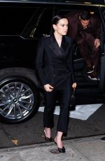 DAISY RIDLEY Arrives at Magpie Screening in New York 10/25/2024