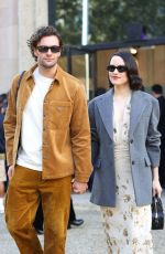 DAISY RIDLEY Arrives at Miu Miu Fashion Show at Paris Fashion Week 10/01/2024