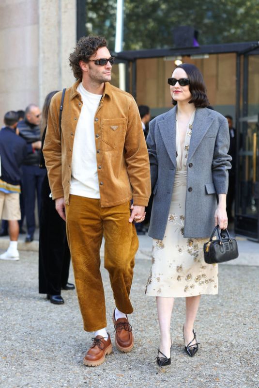 DAISY RIDLEY Arrives at Miu Miu Fashion Show at Paris Fashion Week 10/01/2024