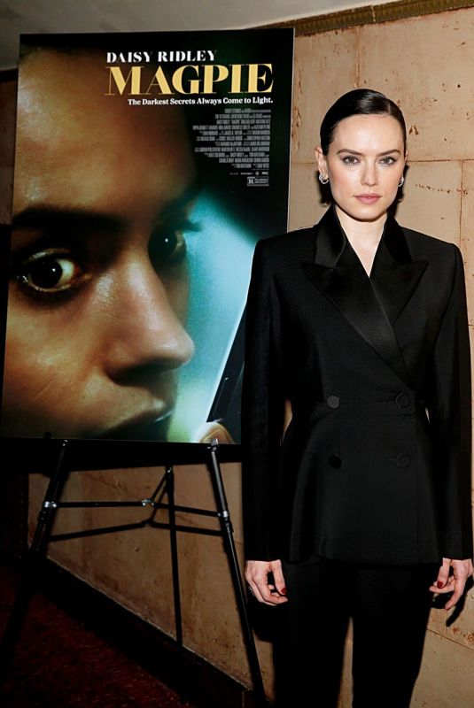 DAISY RIDLEY at Magpie Screening in New York 10/25/2024