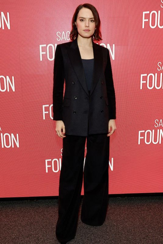 DAISY RIDLEY at SAG-AFTRA Foundation Conversations About Magpie in New York 10/23/2024