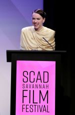 DAISY RIDLEY at Young Woman and the Sea Screening and Lumiere Award Presentation in Savannah 10/28/2024