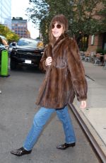 DAKOTA JOHNSON Leaves hHr Hotel in New York 10/15/2024