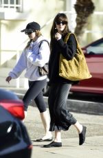 DAKOTA JOHNSON Out After a Girls Lunch in Los Angeles 10/30/2024