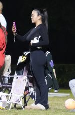 DANA TRAN at a Soccer Game with Their Child in Orange County 10/11/2024