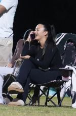 DANA TRAN at a Soccer Game with Their Child in Orange County 10/11/2024