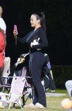 DANA TRAN at a Soccer Game with Their Child in Orange County 10/11/2024