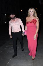 DANIELLE MASON Arrives at The Pink London 2024 Gala Dinner in London 10/03/2024