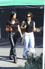 DANIELLE VASINOVA and LOREN HAYES Oyt at Farmers Market in Studio City 10/06/2024