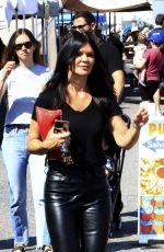 DANIELLE VASINOVA and LOREN HAYES Oyt at Farmers Market in Studio City 10/06/2024
