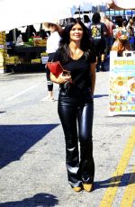 DANIELLE VASINOVA and LOREN HAYES Oyt at Farmers Market in Studio City 10/06/2024