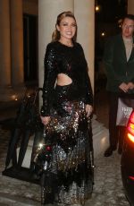 DANNII MINOGUE Leaves 2024 Glamour Awards in London 10/01/2024