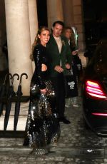 DANNII MINOGUE Leaves 2024 Glamour Awards in London 10/01/2024