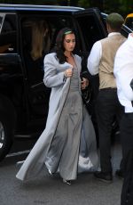 DEMI LOVATO Arrives at an Event by Central Park in New York 10/08/2024