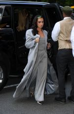 DEMI LOVATO Arrives at an Event by Central Park in New York 10/08/2024