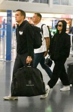 DEMI LOVATO Arrives at JFK Airport in New York 10/08/2024