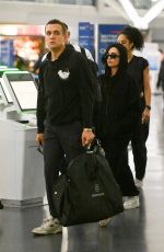 DEMI LOVATO Arrives at JFK Airport in New York 10/08/2024