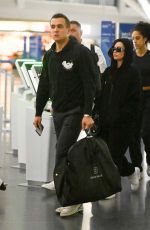 DEMI LOVATO Arrives at JFK Airport in New York 10/08/2024
