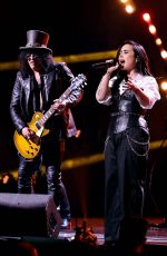 DEMI LOVATO at 2024 Rock & Roll Hall of Fame Induction Ceremony in Cleveland 10/19/2024