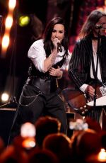 DEMI LOVATO at 2024 Rock & Roll Hall of Fame Induction Ceremony in Cleveland 10/19/2024