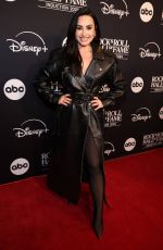 DEMI LOVATO at 2024 Rock & Roll Hall of Fame Induction Ceremony in Cleveland 10/19/2024