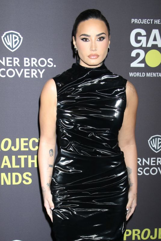 DEMI LOVATO at 2nd Annual World Mental Health Day Gala in New York 10/10/2024