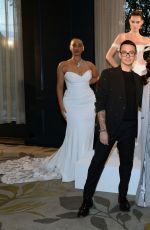 DEMI LOVATO at Christian Siriano for Azazie 2024/2025 Bridal Show Presentation in New York 10/08/2024