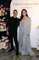 DEMI LOVATO at Christian Siriano for Azazie 2024/2025 Bridal Show Presentation in New York 10/08/2024