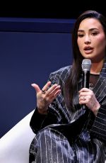 DEMI LOVATO at Project Healthy Minds World Mental Health Day Festival in New York 10/10/2024