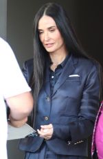 DEMI MOORE Out Promotes The Substance in Los Angeles 10/24/2024